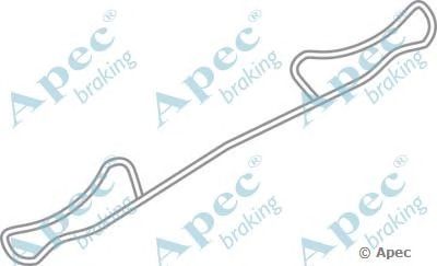 APEC BRAKING kit563 -  Комплектующие, тормозные колодки